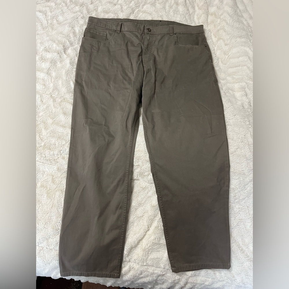 George Men's Chinos in Dark Gray Khaki 40x30
